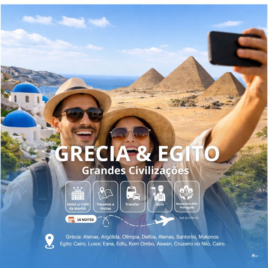 GRECIA E EGITO GRANDES CIVILIZAÇÕES  (Q-HTN-02) 